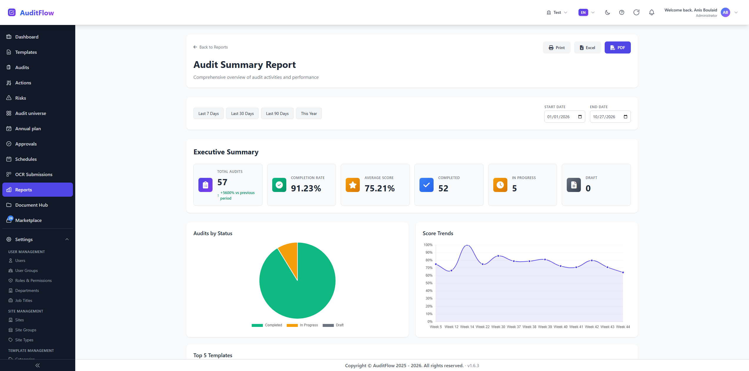 AuditFlow — Audit Management Software for Teams | Inspections, Actions ...